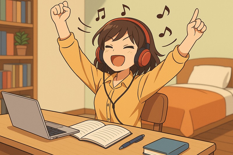 音楽を聴きながら勉強するコツ