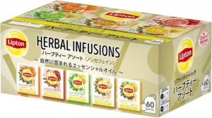 リプトン ハーブティー 5種アソート ティーバッグ [紅茶 ノンカフェイン] ×60袋