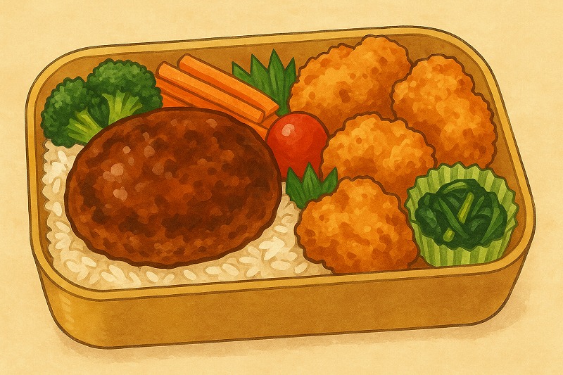 前日のハンバーグやから揚げをお弁当に入れる注意点