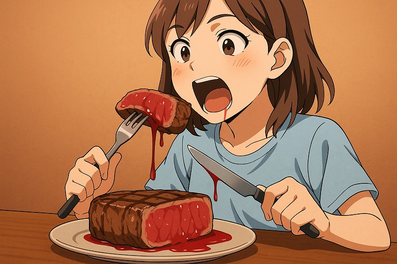 生肉を食べてしまった時の正しい対処法