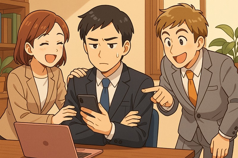 アットホームな職場で馴染めない悩み