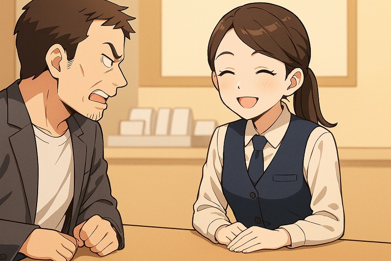接客業が向いている人と態度に出さないための心構え