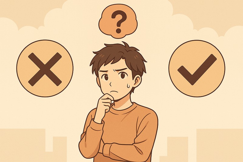 優柔不断を直すために意味と特徴を理解しよう