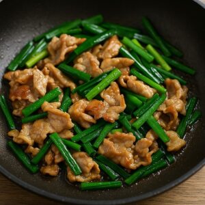 り落とし肉の簡単炒め物