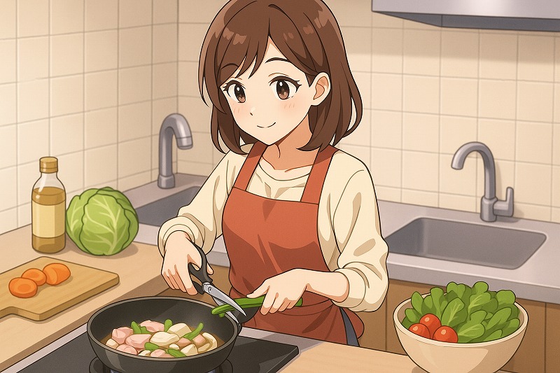キッチンバサミがあれば包丁いらない？時短できる調理シーンと活用術を徹底解説